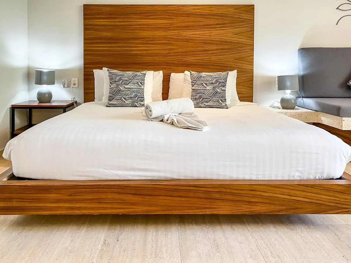 Big Studio At Kaab By The Beach With Roof Top Pool, Sauna And Jacuzzi Near Paseo Del Carmen Mall بلايا ديل كارمن 0*,
