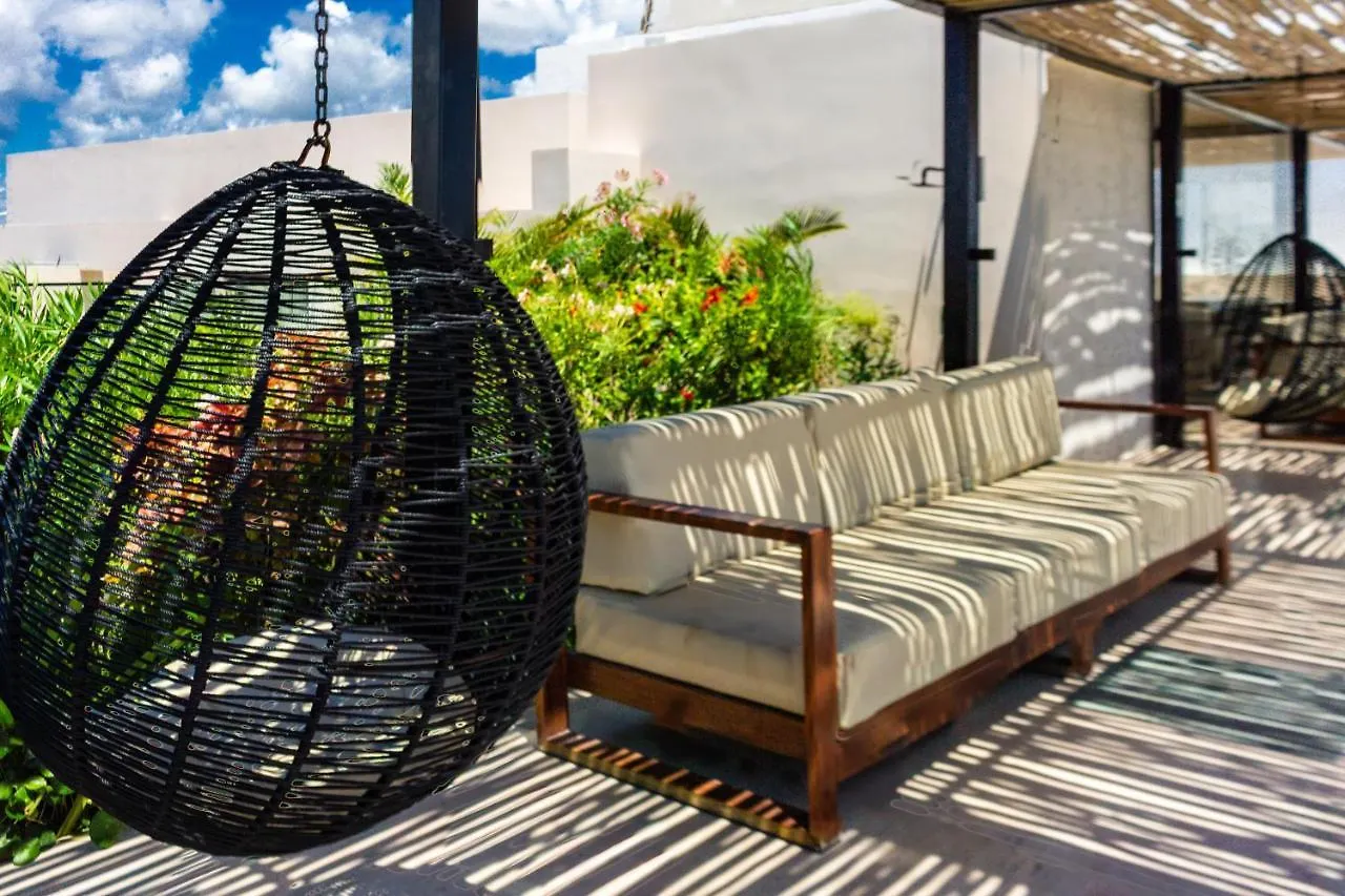 شقة Big Studio At Kaab By The Beach With Roof Top Pool, Sauna And Jacuzzi Near Paseo Del Carmen Mall بلايا ديل كارمن المكسيك