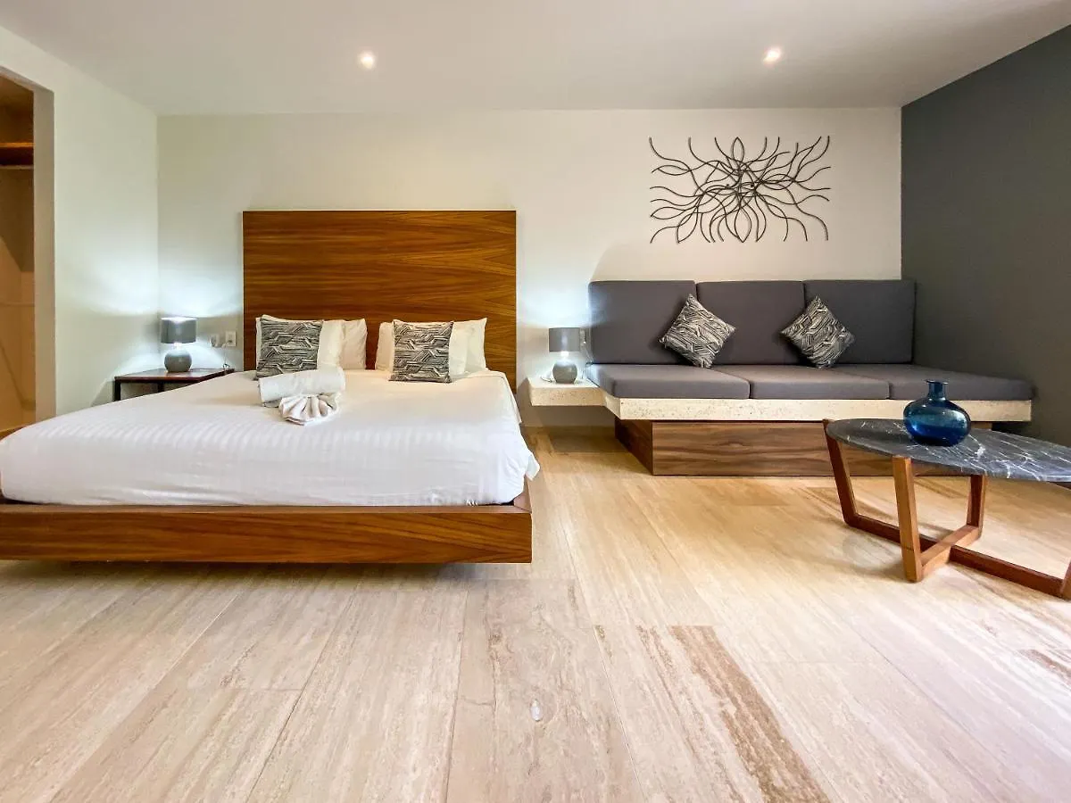 شقة Big Studio At Kaab By The Beach With Roof Top Pool, Sauna And Jacuzzi Near Paseo Del Carmen Mall بلايا ديل كارمن