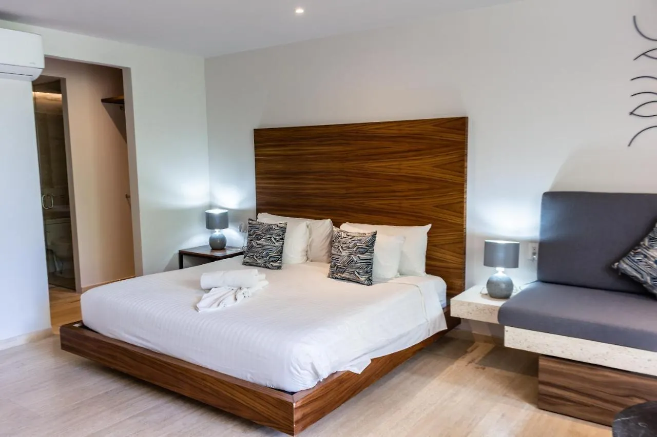 Big Studio At Kaab By The Beach With Roof Top Pool, Sauna And Jacuzzi Near Paseo Del Carmen Mall بلايا ديل كارمن 0*,  المكسيك