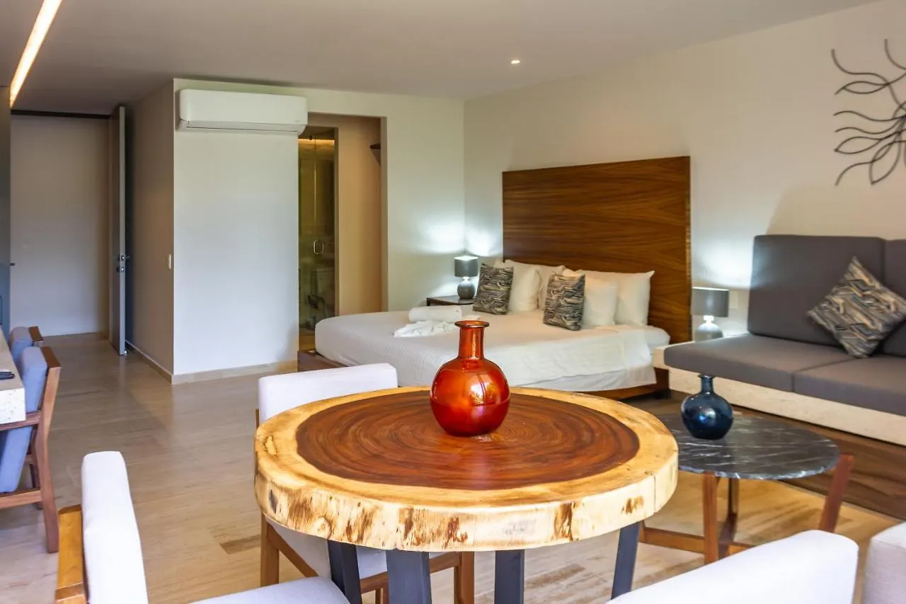 Big Studio At Kaab By The Beach With Roof Top Pool, Sauna And Jacuzzi Near Paseo Del Carmen Mall Playa del Carmen Appartement