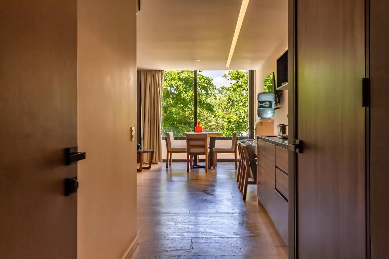 Big Studio At Kaab By The Beach With Roof Top Pool, Sauna And Jacuzzi Near Paseo Del Carmen Mall Playa del Carmen Appartement