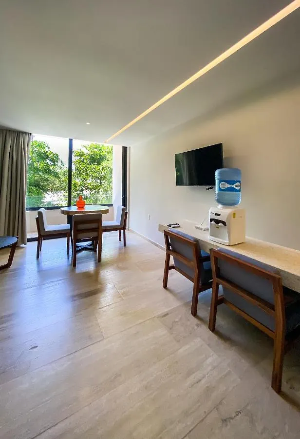 Appartement Big Studio At Kaab By The Beach With Roof Top Pool, Sauna And Jacuzzi Near Paseo Del Carmen Mall Playa del Carmen