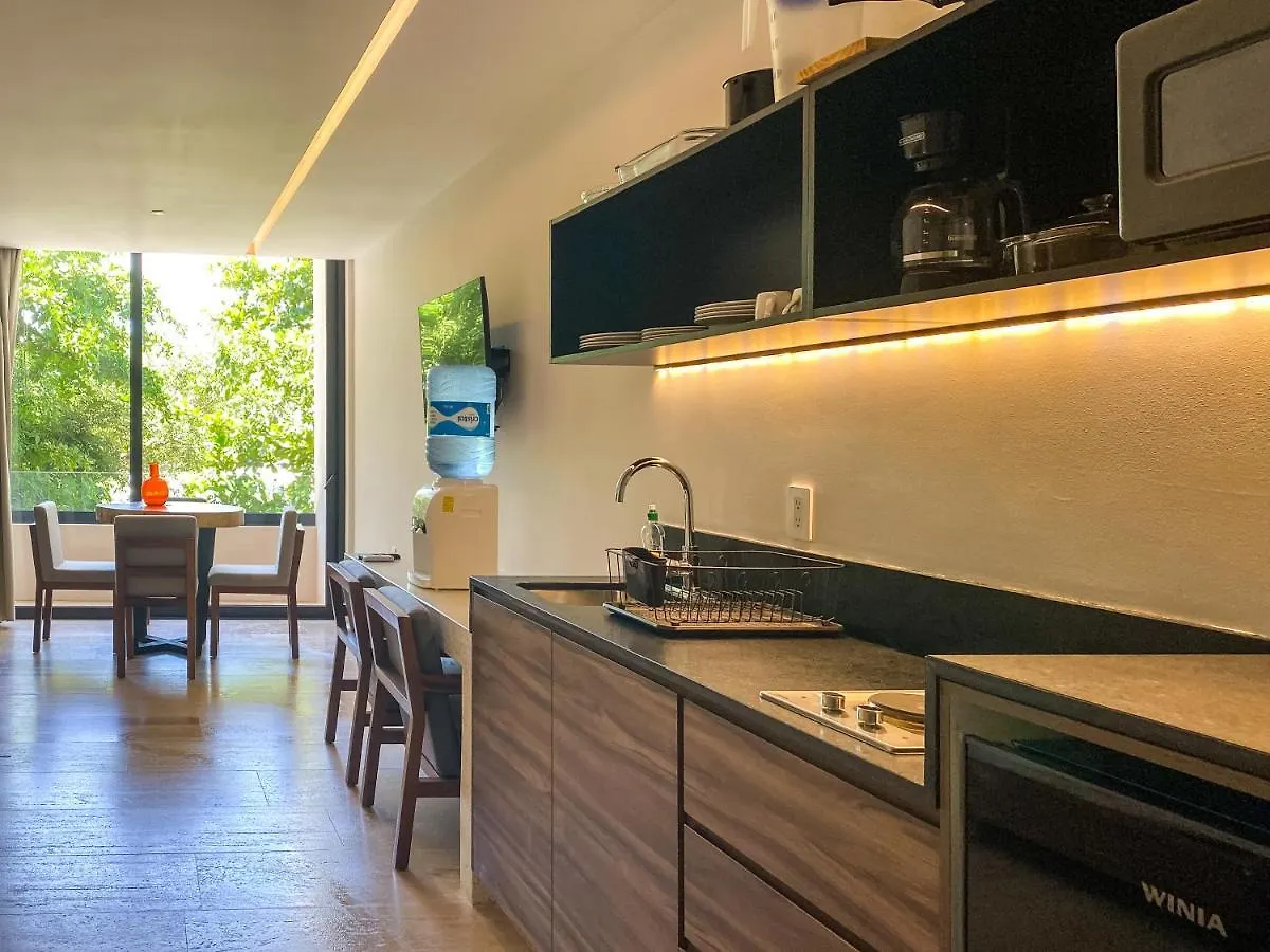 Appartement Big Studio At Kaab By The Beach With Roof Top Pool, Sauna And Jacuzzi Near Paseo Del Carmen Mall Playa del Carmen